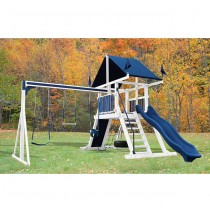 Swing Kingdom SK-4 Mountain Climber Vinyl Swing Set - 4 Color Options